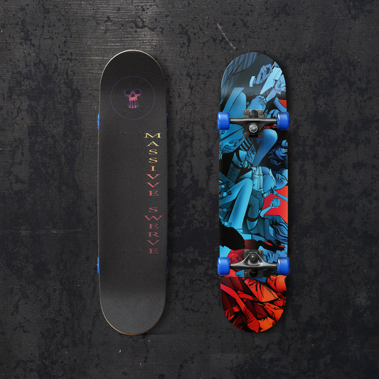 Blue Party Deck